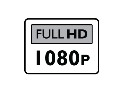 full HD 1080p resolution