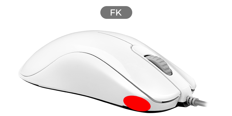 FK1-B WHITE - Gaming Mouse for eSports | ZOWIE US