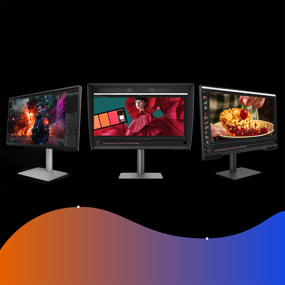 BenQ Creative Pro monitors deliver trusted color accuracy, making them ideal for graphic design, video editing, photo editing, and digital art workflows.