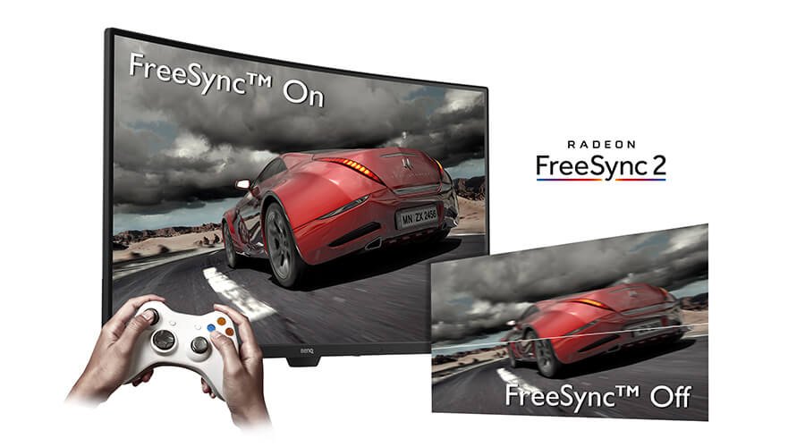 The monitor that comes with FreeSync mode enables the gamers to switch FreeSync on and off.