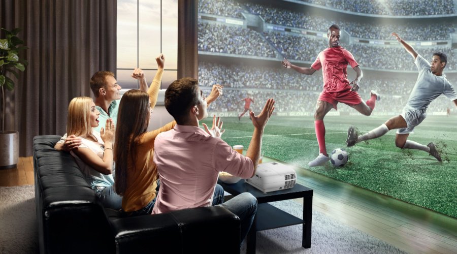 5 Gründe, warum Fußballschauen und Gaming auf Beamern besser sind