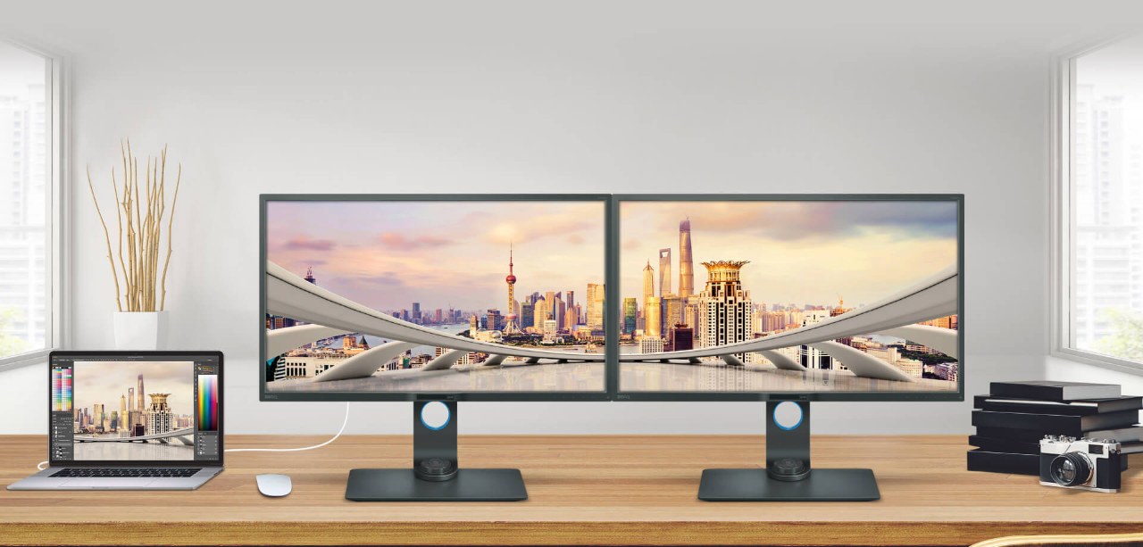 BenQ designer-series monitor is the best 4K supportive monitor because it is equipped with USB-C.