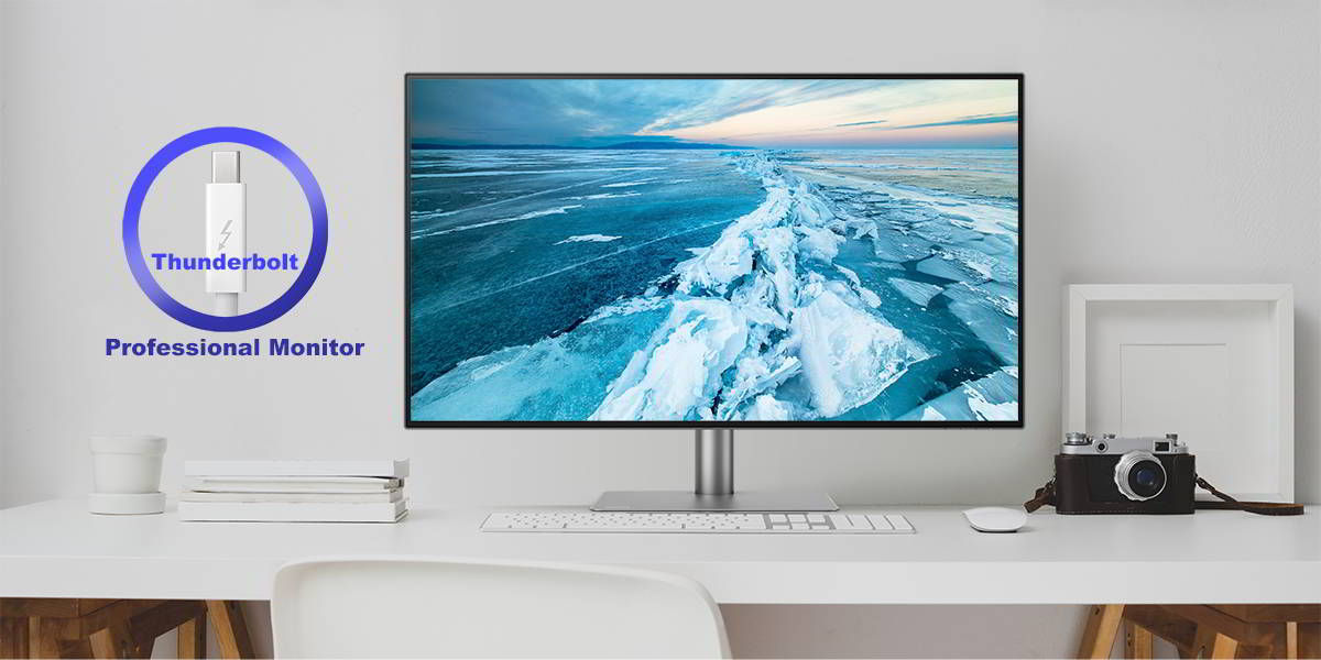 Một chiếc màn hình có kết nối Thunderbolt 3 sẽ là lựa chọn lý tưởng cho những người làm nghề sáng tạo