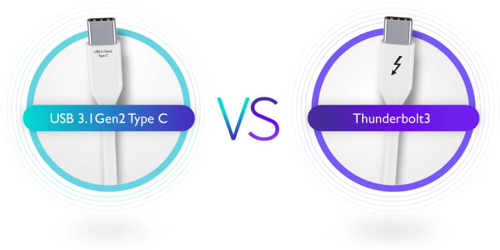 Was ist der Unterschied zwischen USB-C und Thunderbolt?
