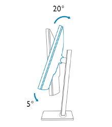 BenQ ergonomic design for tilting