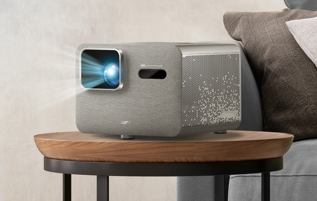 BenQ TK705STi 4K UHD Short Throw Projector for seamless home streaming.