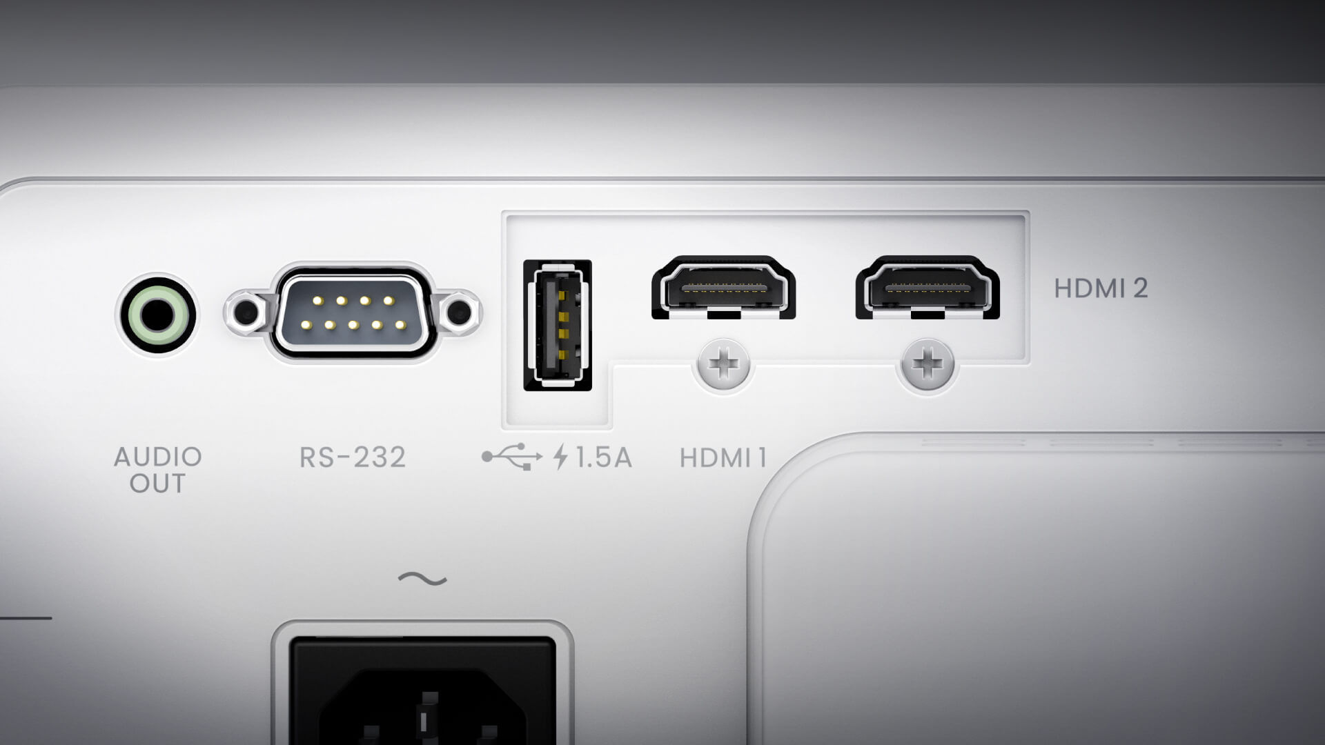 TK710STi io port for HDMI 2.0b and eARC connectivity