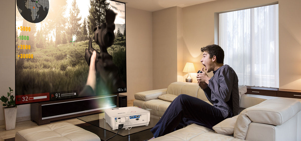 Ultra Short Throw Projector vs. Big Screen TVs