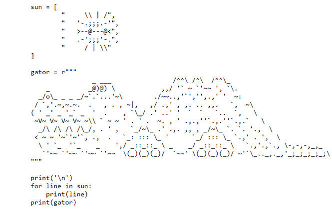 BenQ Coding Challenge-Summer in Florida in Python