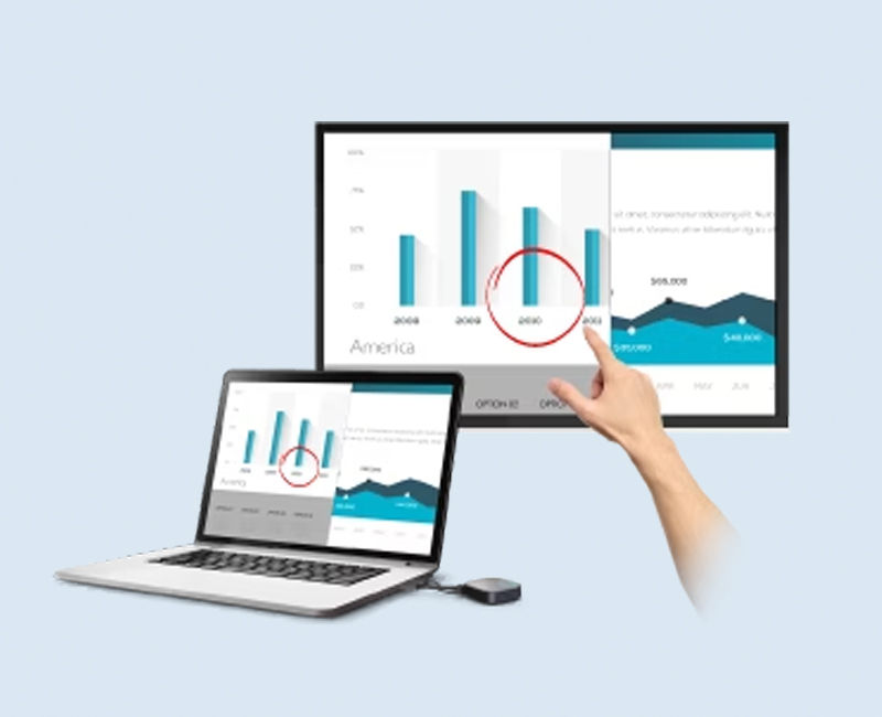 觸控畫面，無線操控筆電