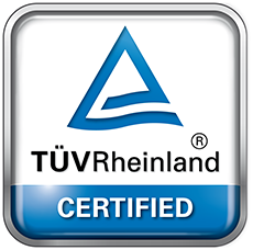 TÜV Rheinland Zertifikat