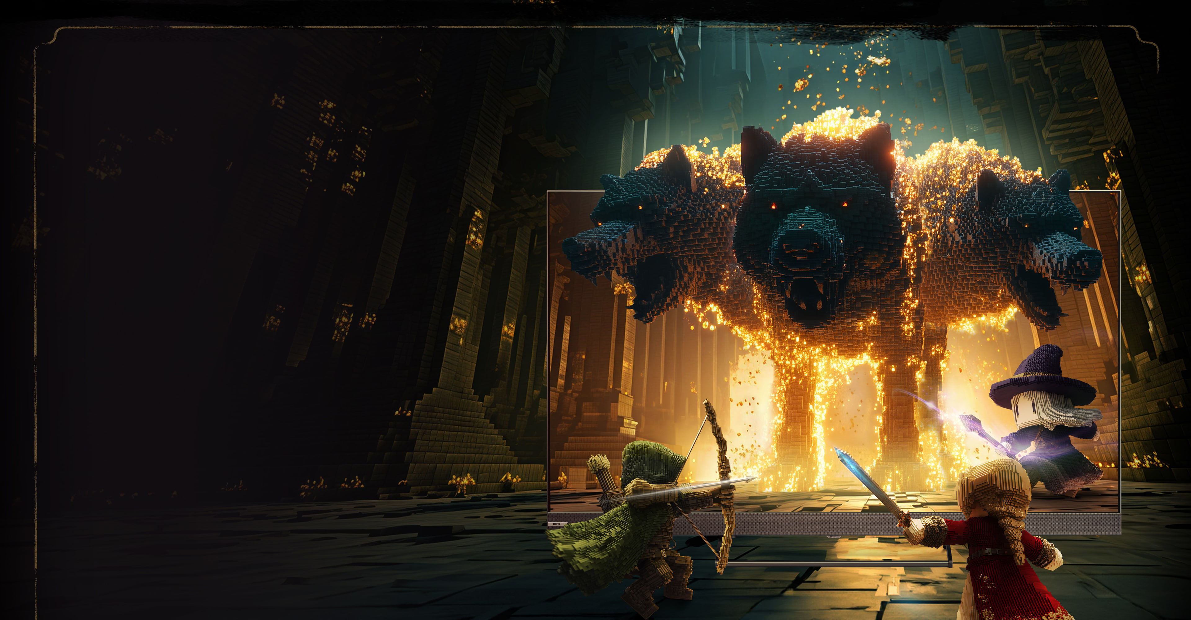 BenQ - 遊戲王的誕生（量子點遊戲google TV S65-950）