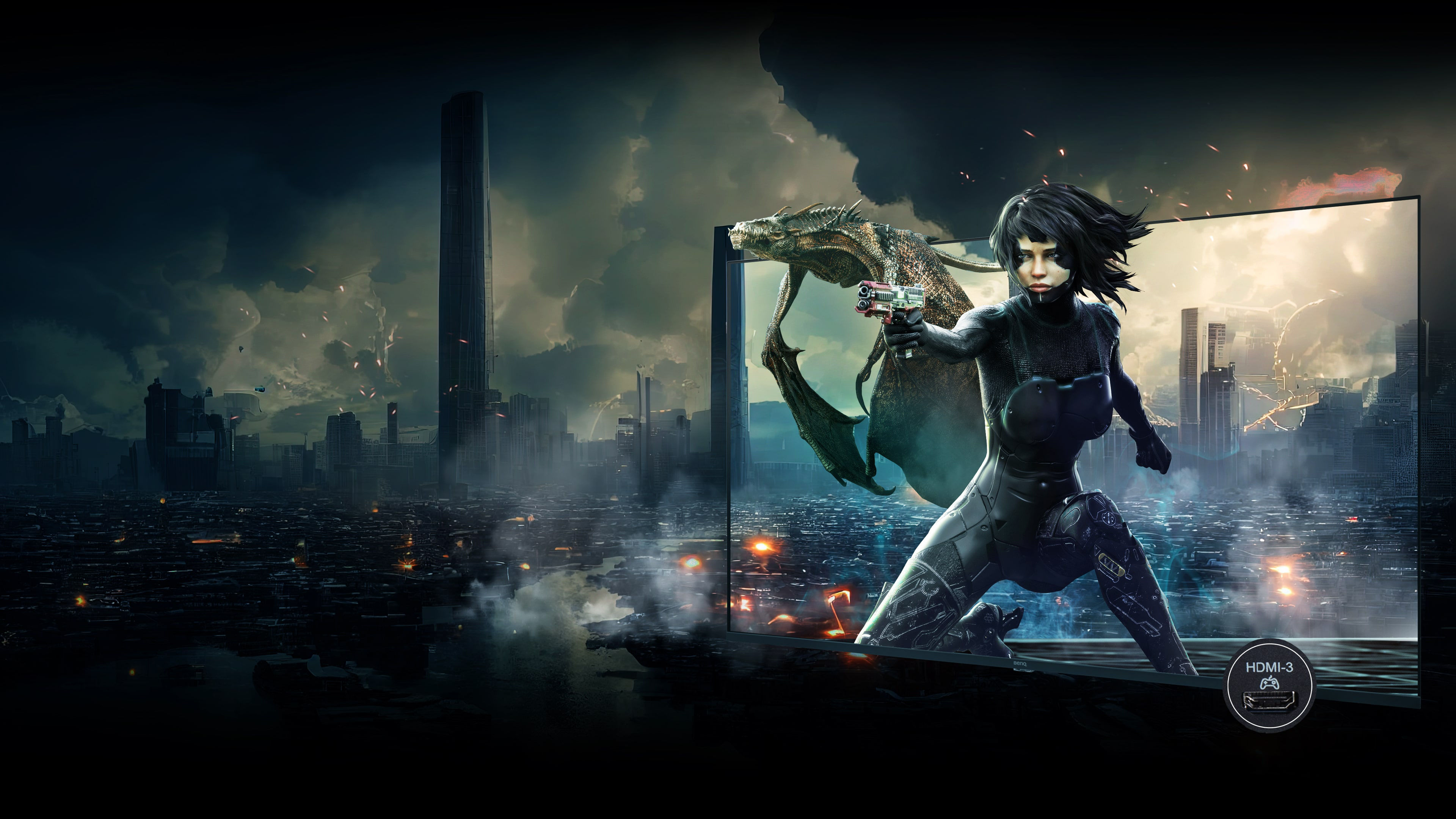 遊戲專屬  HDMI 3  訊源 自動開啟最佳設定