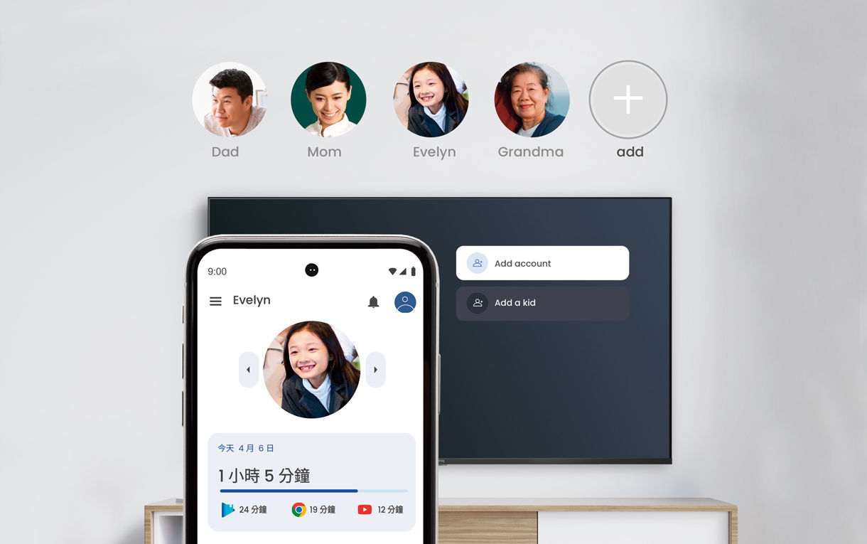 Google 家庭群組 訂製專屬體驗