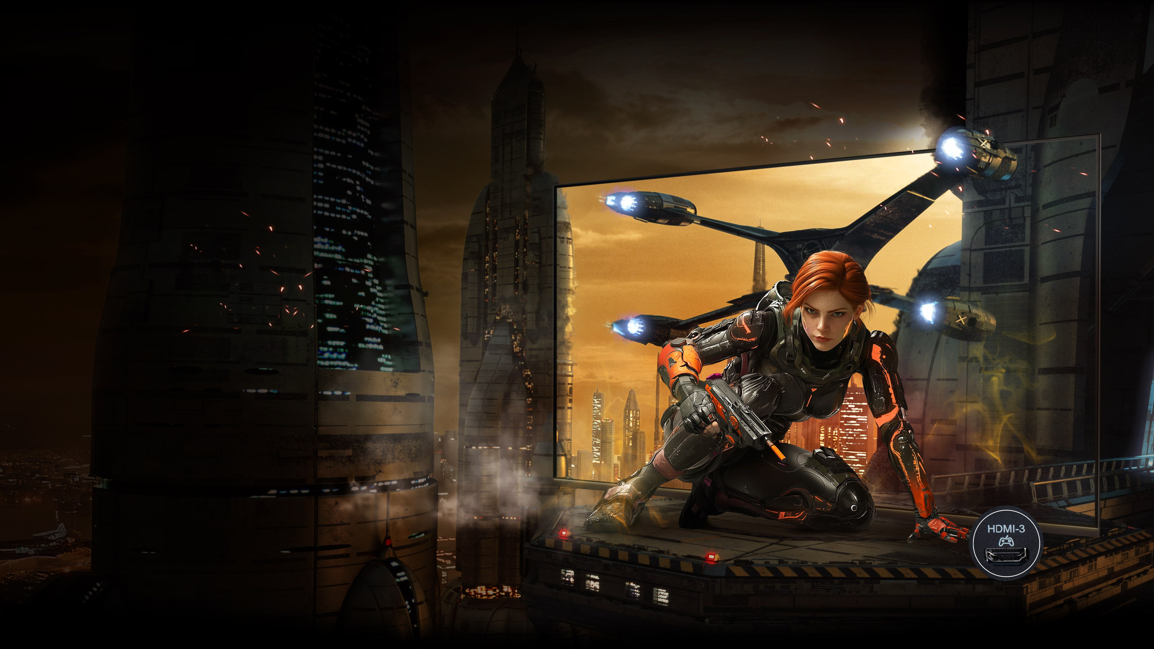 遊戲專屬  HDMI 3  訊源 自動開啟最佳設定