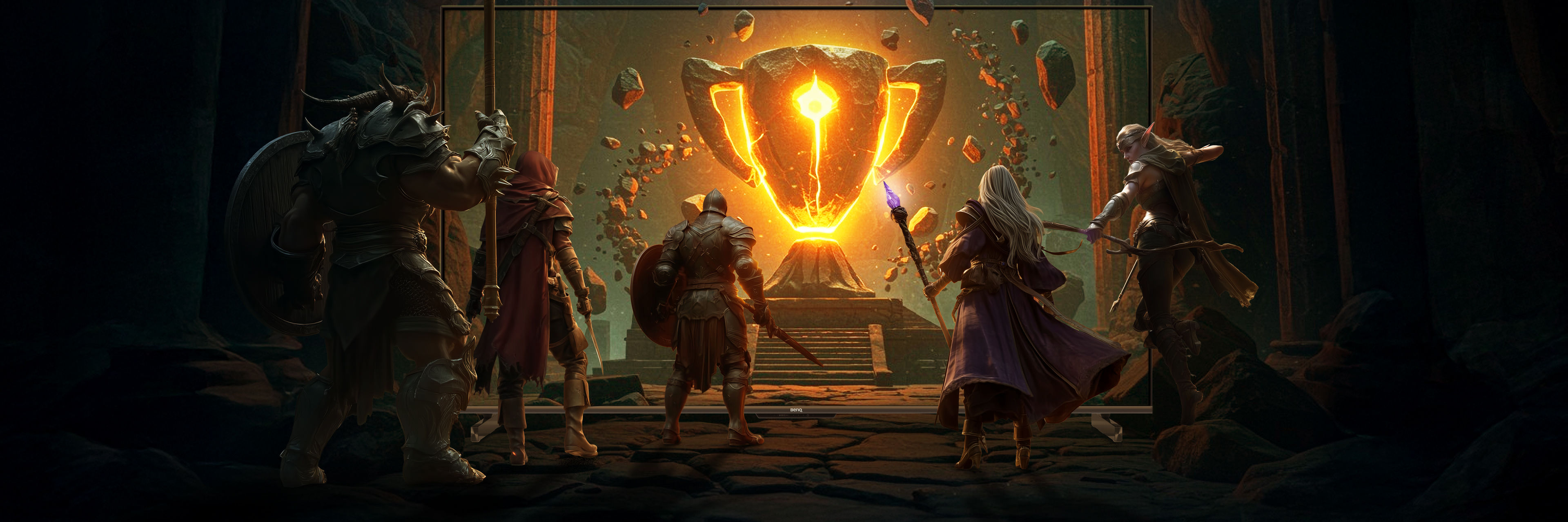 你選遊戲，BenQ 來調校