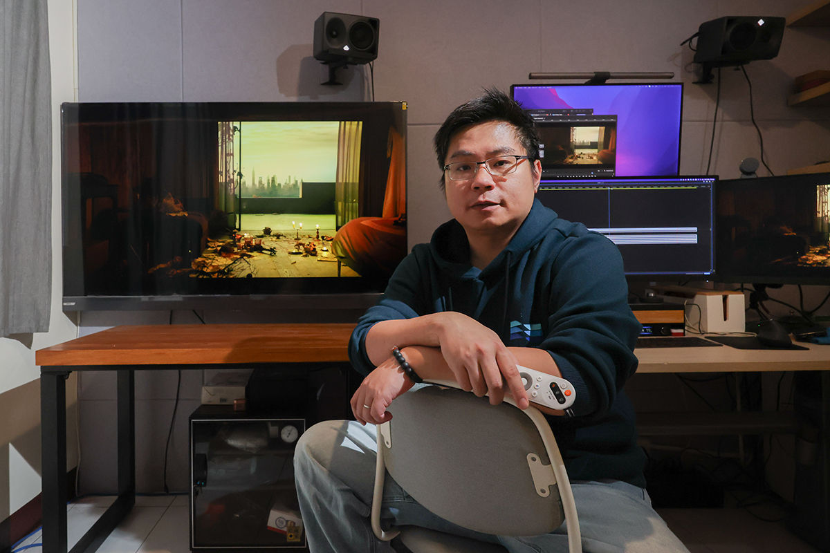 從剪輯室到導演椅，解孟儒用 BenQ S-950 Mini LED 打造《泥娃娃》的極致驚悚