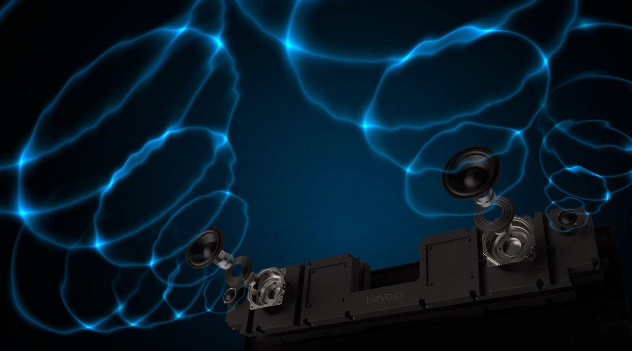 Split-screen view showing 5ms response time for fast-paced competitive gaming