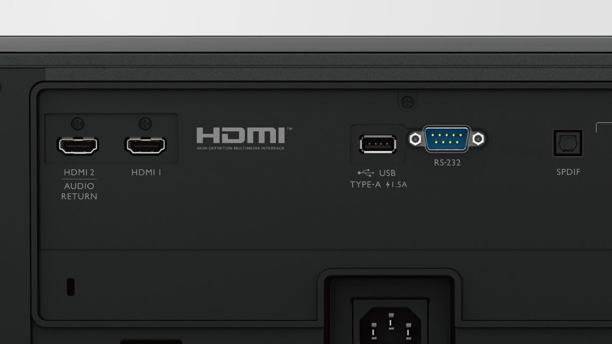 V7050i supports external audio