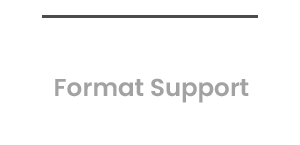 HDR10+/HLG Format Support