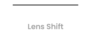 Vertical  Lens Shift