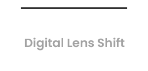 Vertical Digital Lens Shift