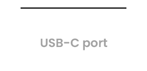 DP Alt Mode USB-C port