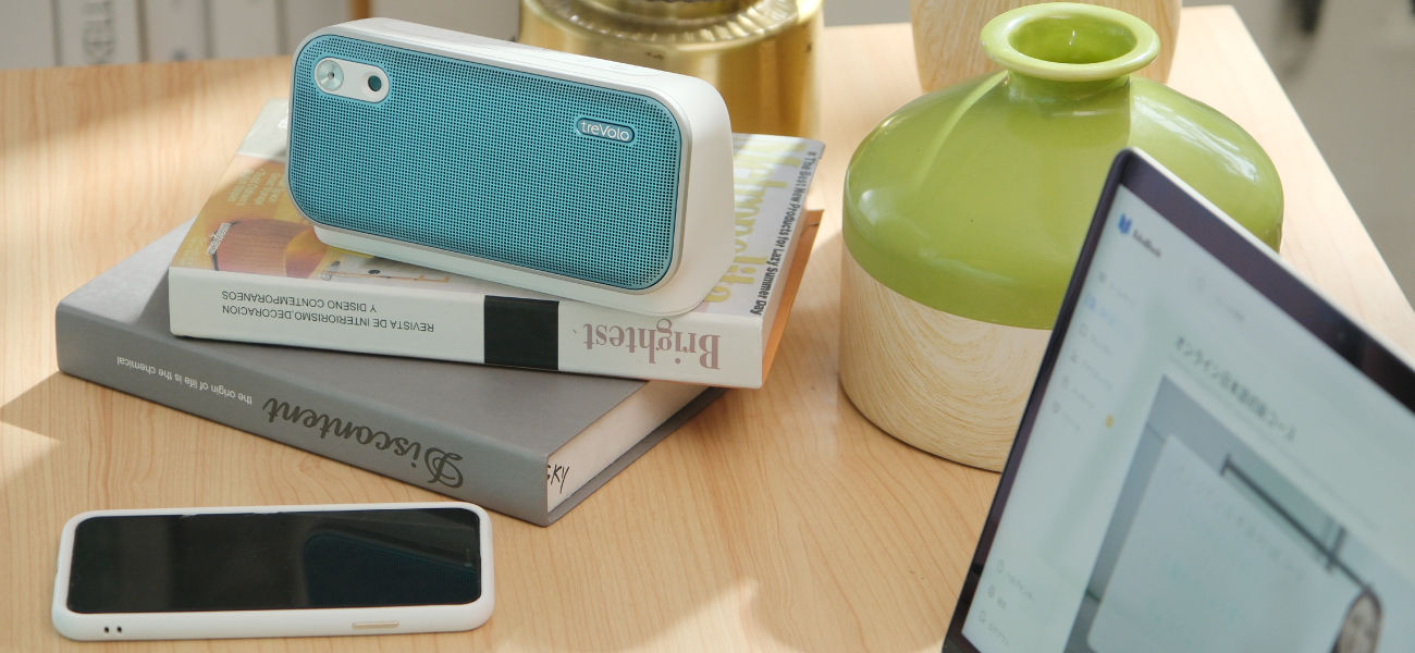 BenQ treVolo U dialogue speaker is a Bluetooth speaker geared towards providing true-to-life sound for young language learners