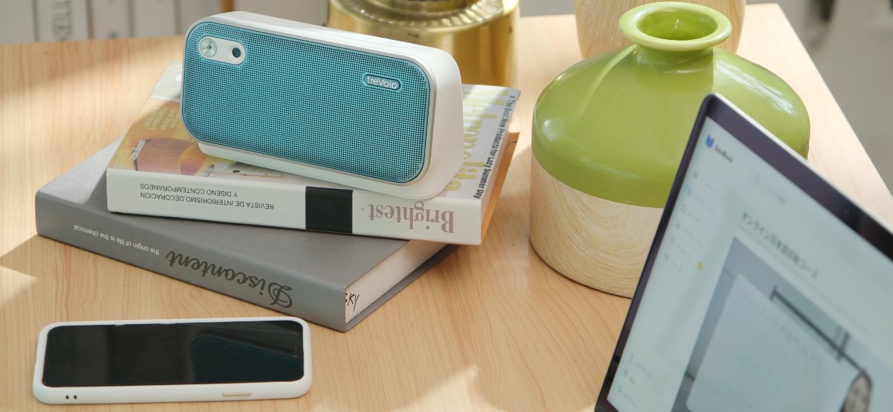 BenQ treVolo U dialogue speaker is a Bluetooth speaker geared towards providing true-to-life sound for young language learners