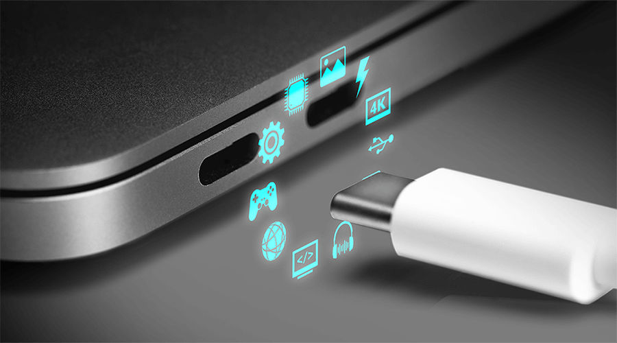 Adaptador de alimentación USB-C para portátiles y dispositivos de gaming