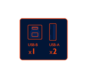 ex3210r can works as your USB hub as well