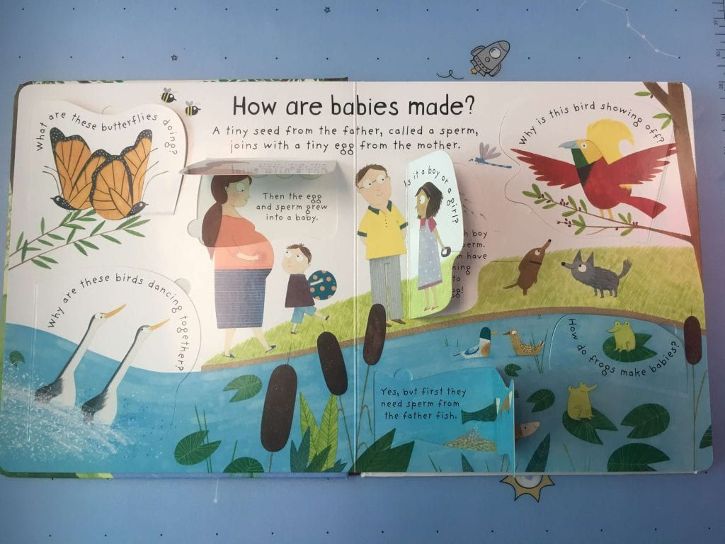 《Where do babies come from ?》內頁