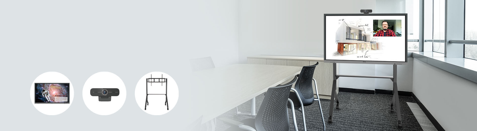 benq 65" all-in-one collaboration solution