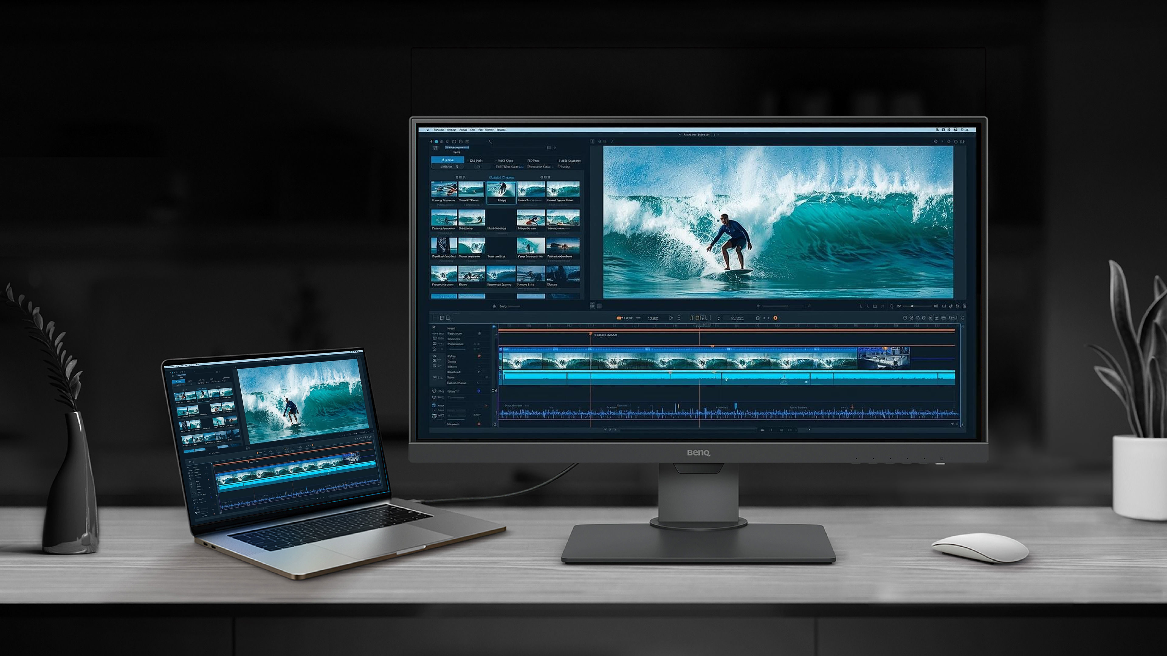BenQ DesignVue Monitors fulfills your dream desk setups for unleashing creativity