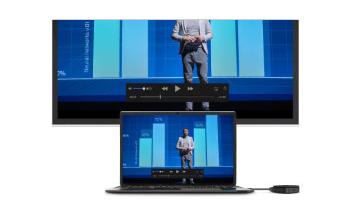 InstaShow VS10 mit Low Latency Playback streamt reibungslos 1080p Full HD-Videos