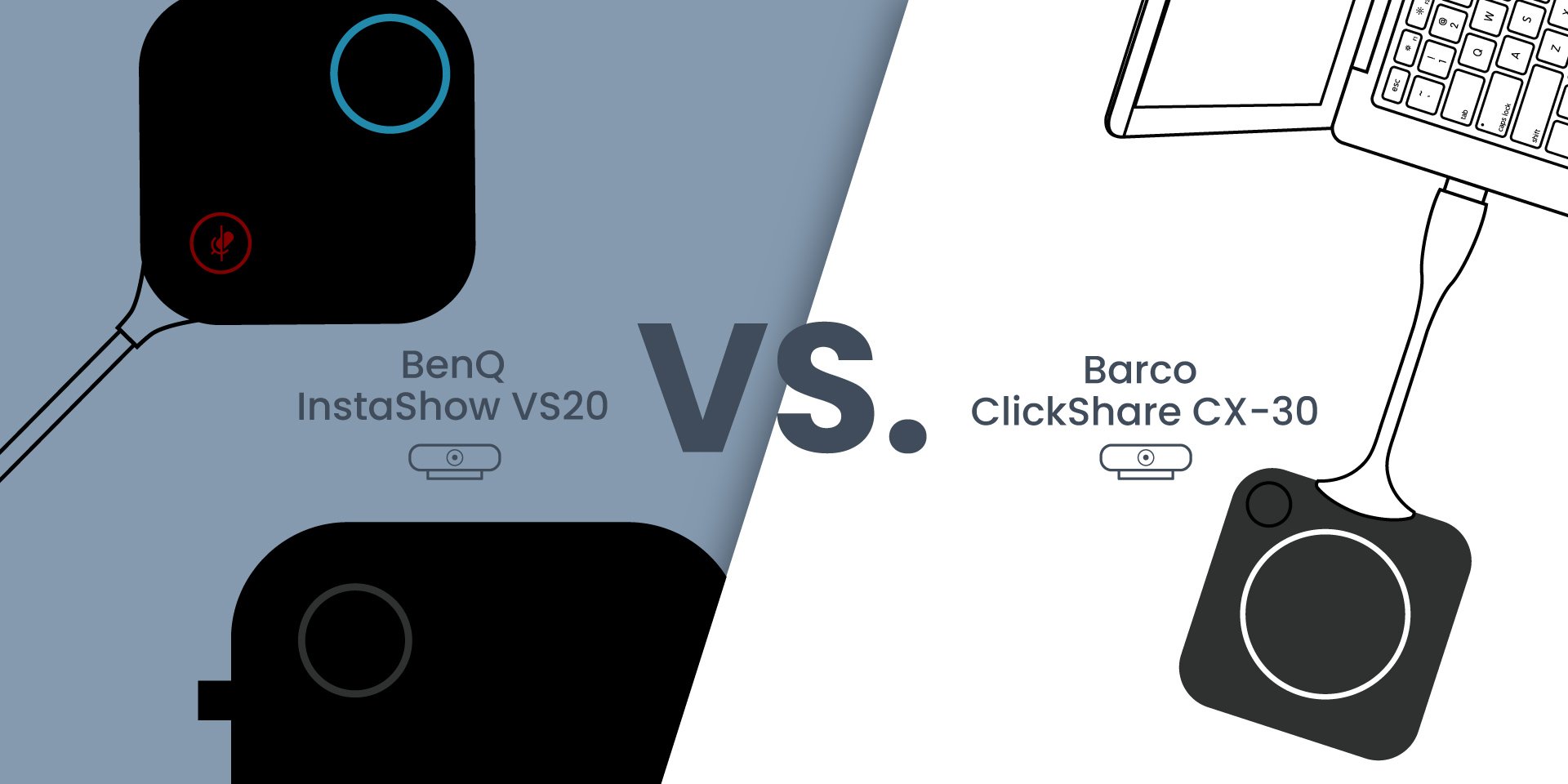Barco ClickShare CX30 VS. BenQ InstaShow VS20