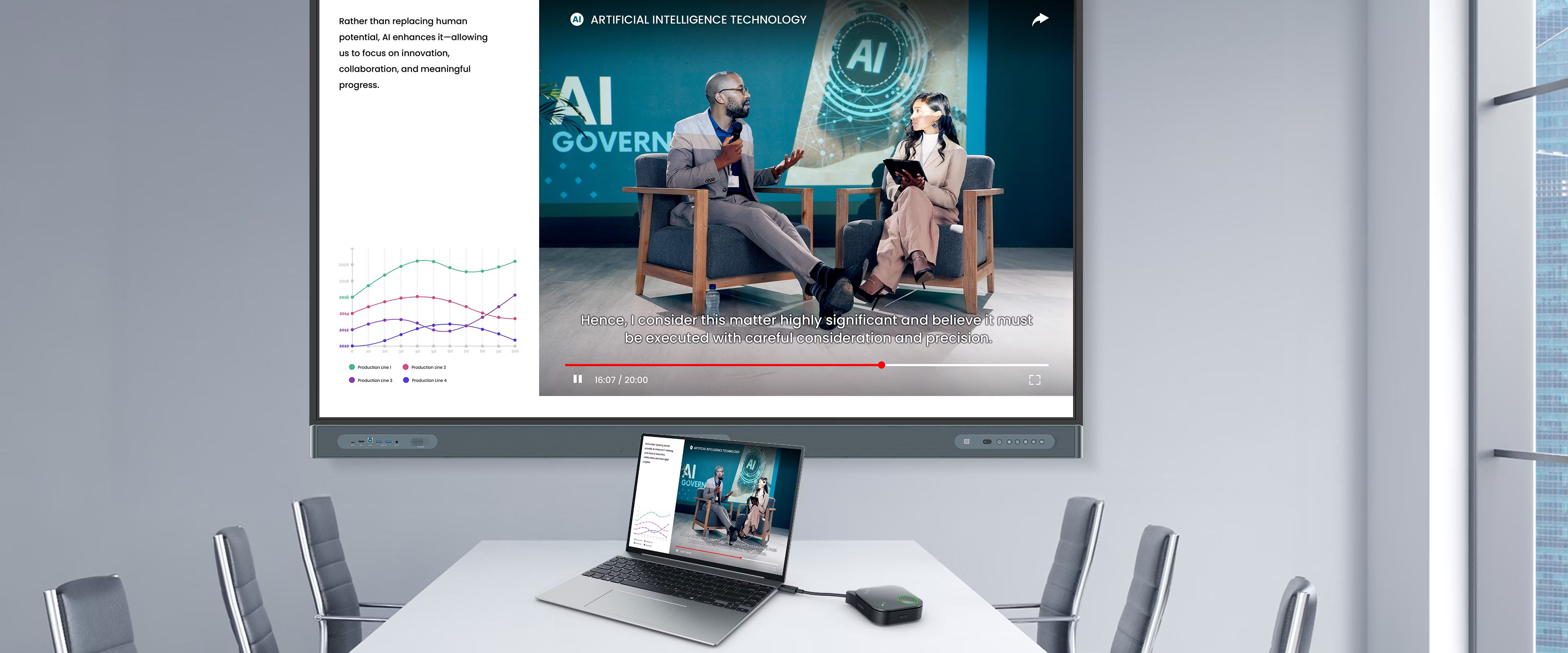 4K 高畫質一鍵到位，體驗更升級