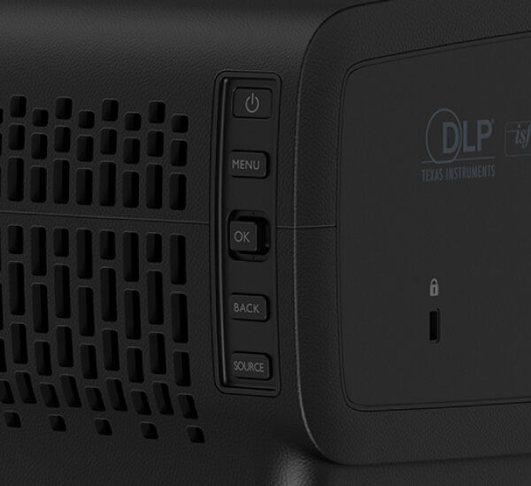 Side installation buttons simplify screen adjustments