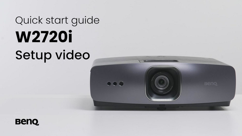 W2720i | 4K LED Home Theater Projector with AI Enhancement | BenQ US