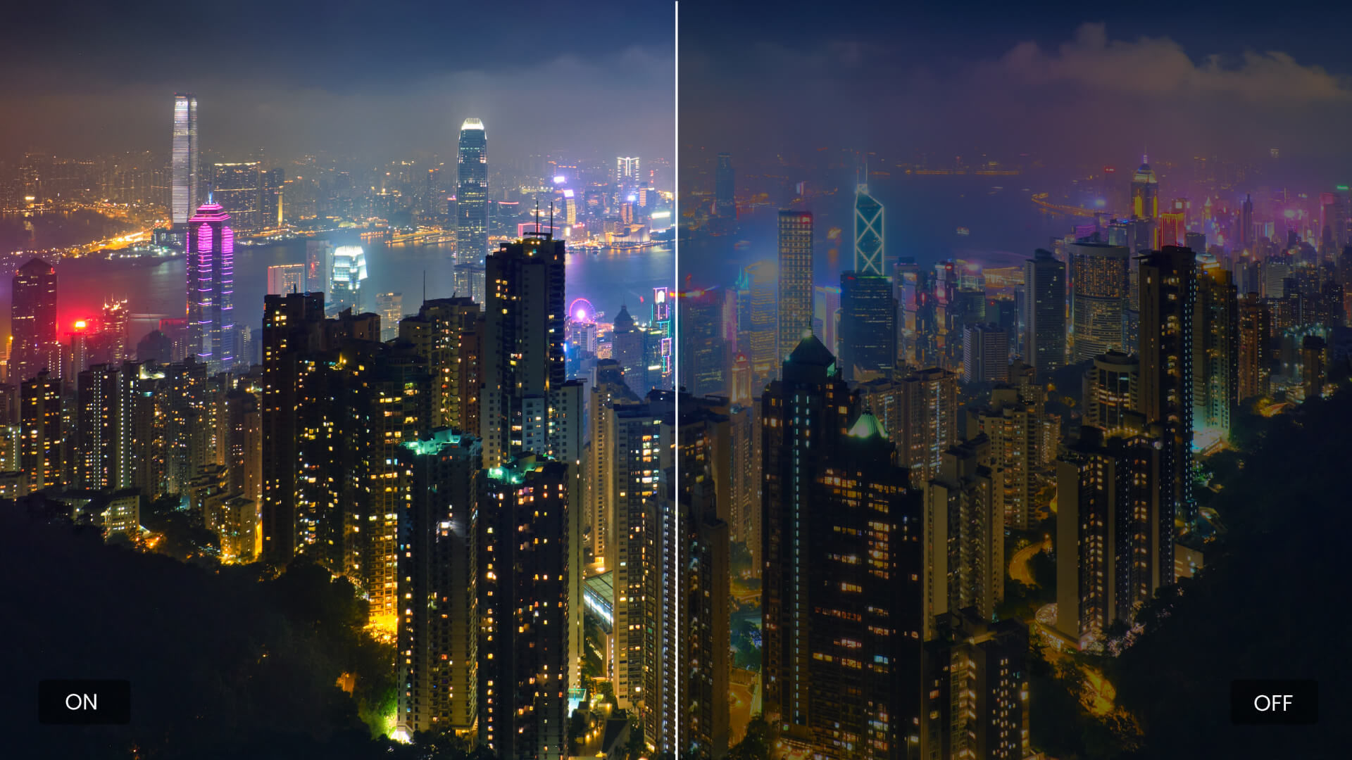 W4100i dynamic dimming