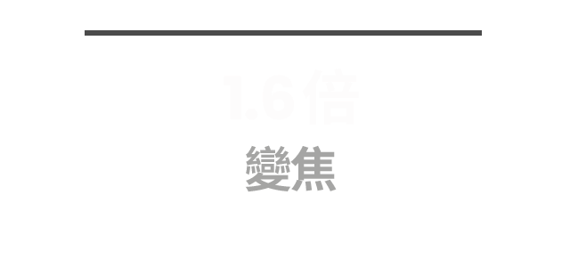 1.6 倍變焦