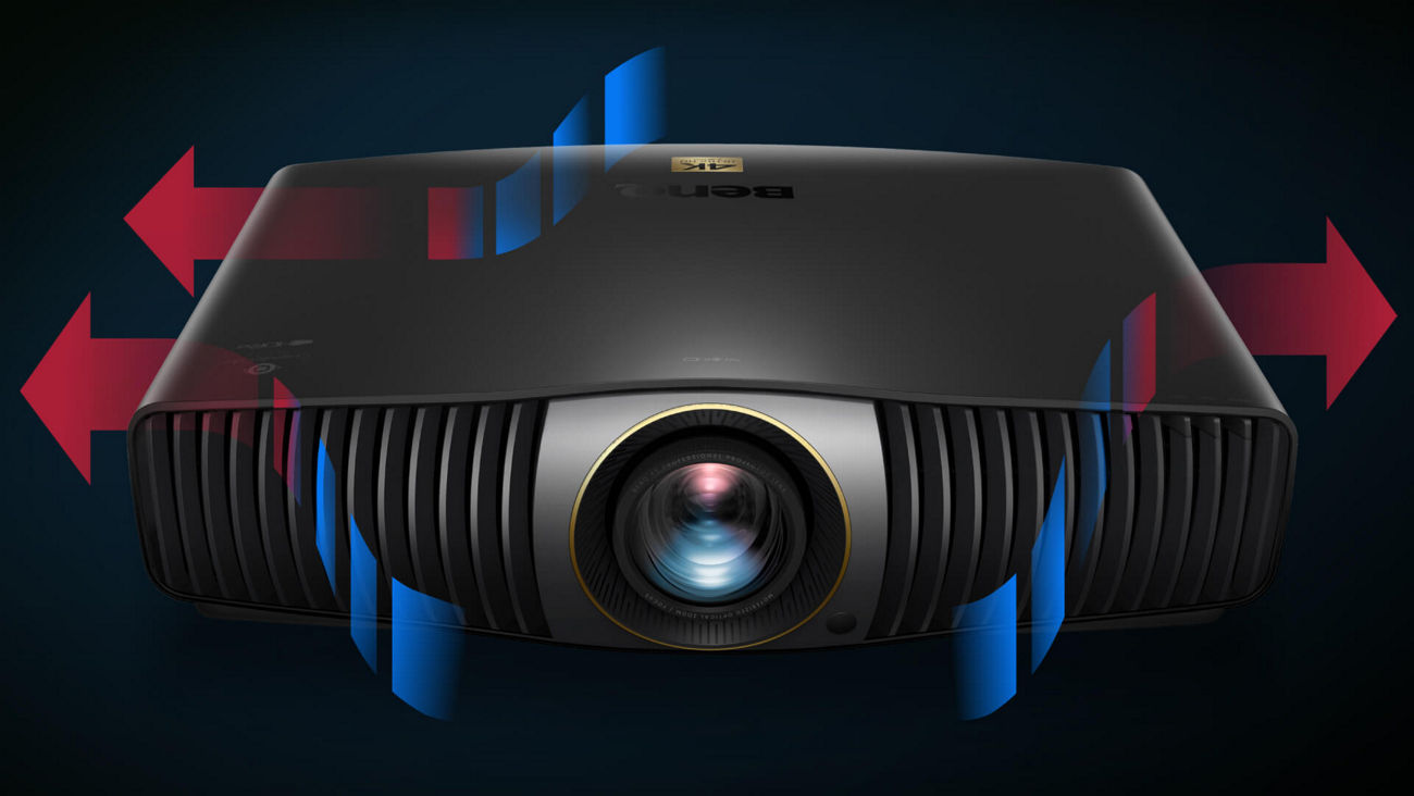 W5850 is equipped with a low-noise multi-channel cooling system