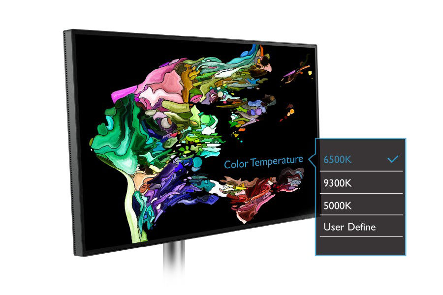 To adjust the monitor for own specific needs, it is needed to select preferred color temperature on monitor OSD.