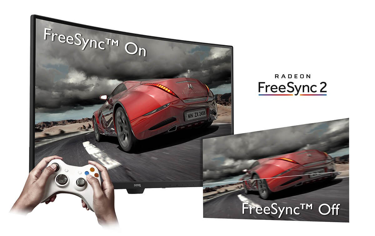 The monitor that comes with FreeSync mode enables the gamers to switch FreeSync on and off.