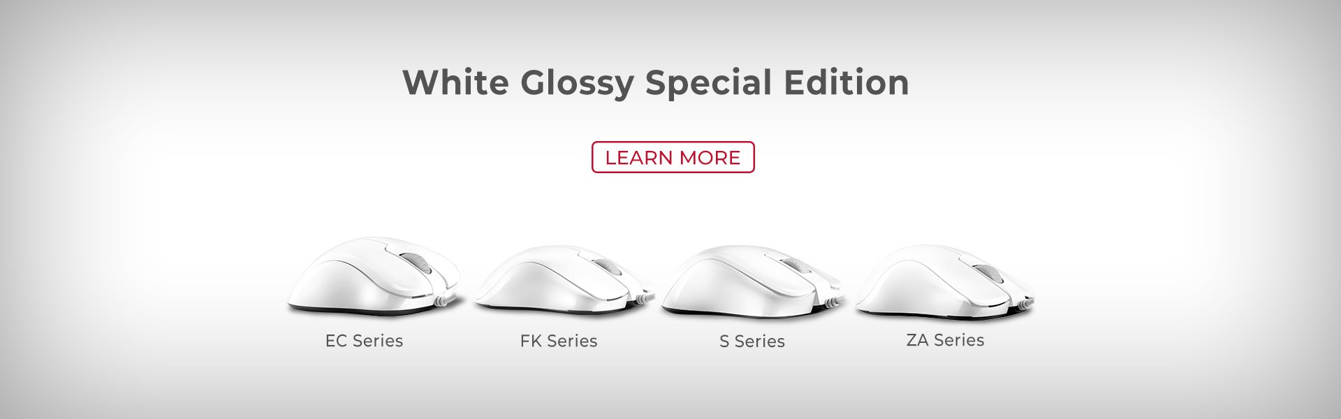 BenQ mengumumkan ZOWIE White Special Edition Mouse dengan sensor 3360 (EC / FK / ZA / S series)