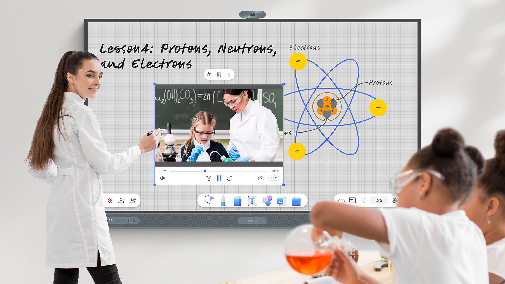 Whiteboard your way with BenQ Board and EZWrite
