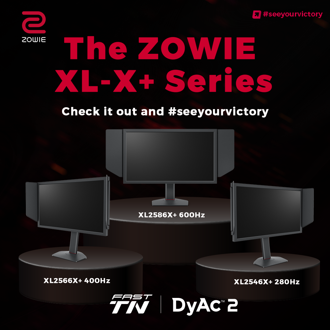 XL2586X+ 600Hz Fast-TN Gaming Monitor with DyAc 2 for Pro XL2586X+ 600Hz Fast-TN Gaming Monitor with DyAc 2 for Pro
