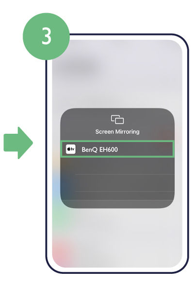 Wireless Projecting via AirPlay with BenQ EH600 Smart Projector