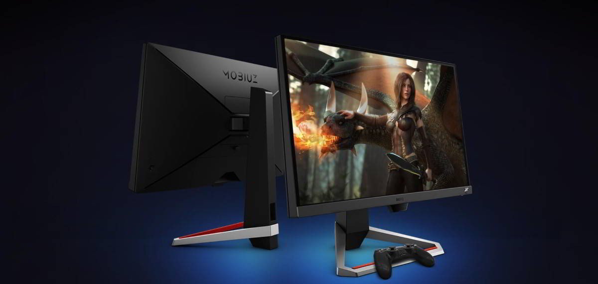 This is MOBIUZ gaming monitor that comes with 1080p resolution.