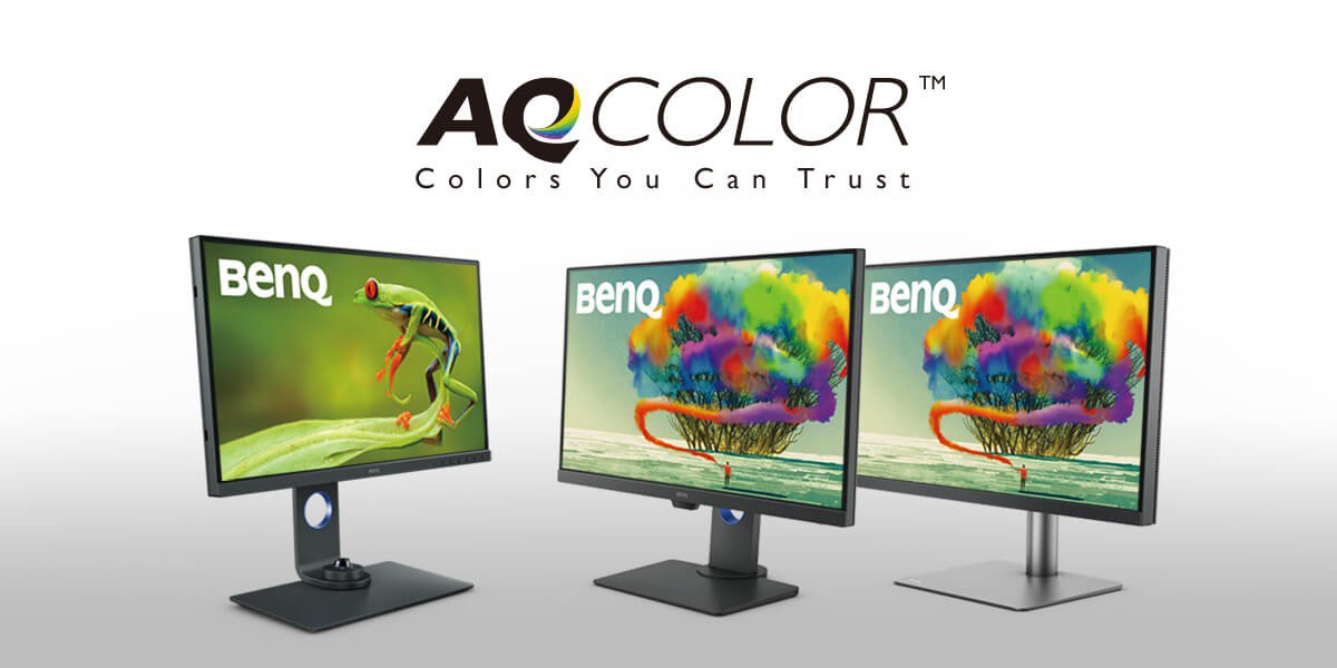 The monitors that come with AQCOLOR technology provide ideal color temperature, gamut, gamma, and Delta E performance.